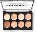 Technic Colour Fix Cream Foundation Contour Makeup Palette - 8 Highly Pigmented, Creamy Shades To Conceal, Contour, Shape & Define Your Features.