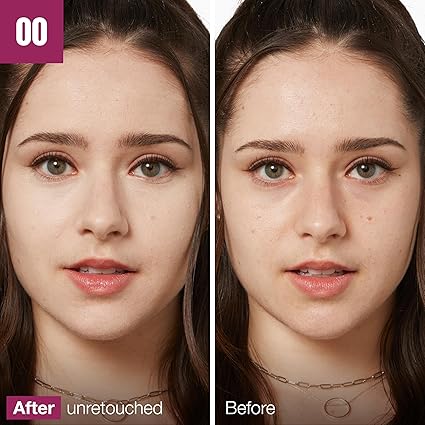 Maybelline Instant Anti-Age Eraser Eye Concealer for Face, Dark Circles, Blemish & Fine Lines Concealer, Full Coverage, Dermatologist Tested, Suitable for Sensitive Skin, Shade: 00 Ivory